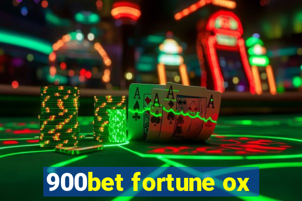 900bet fortune ox